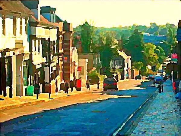 ST.ALBANS, HIGH STREET, ENGLAND