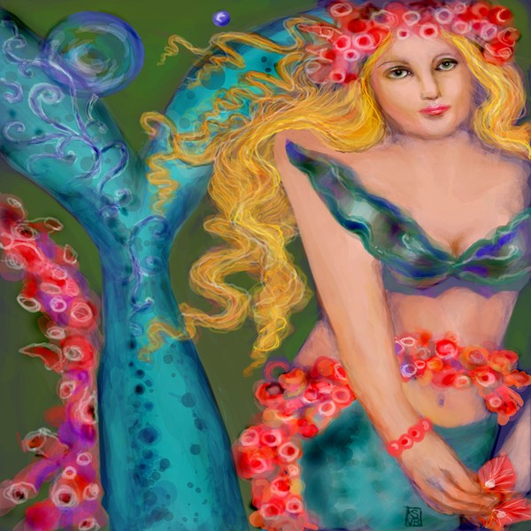 Coral Garden Mermaid