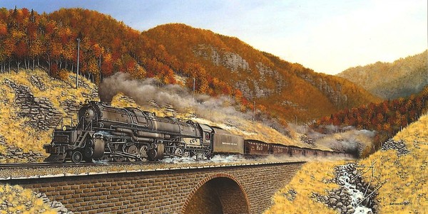 B&O Class M1 In West Virginia