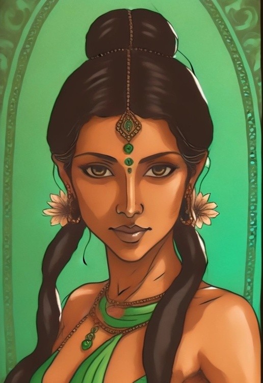 Goddess of Emerald