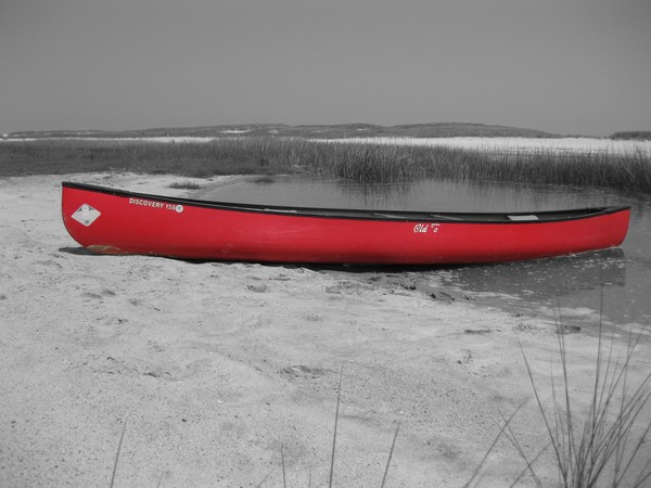 Canoe in Cape Cod