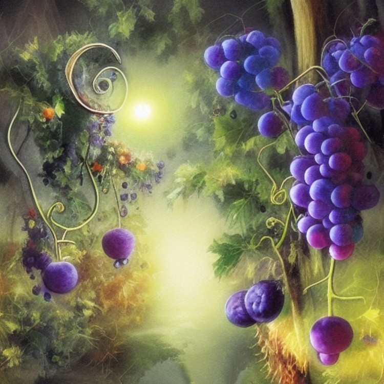 Soft grapevine