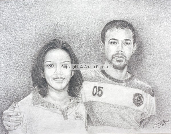 Portrait of a lovely couple