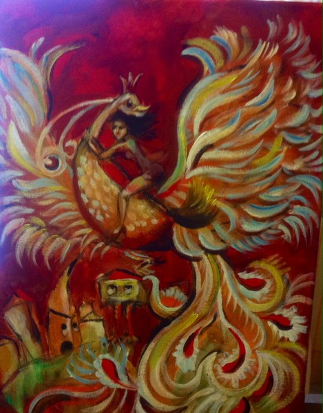 Witch with Firebird