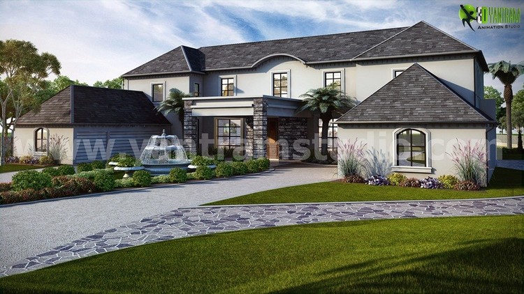 Stylish Exterior Single House