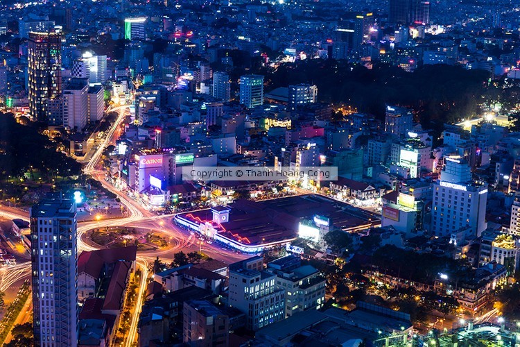 Saigon by night