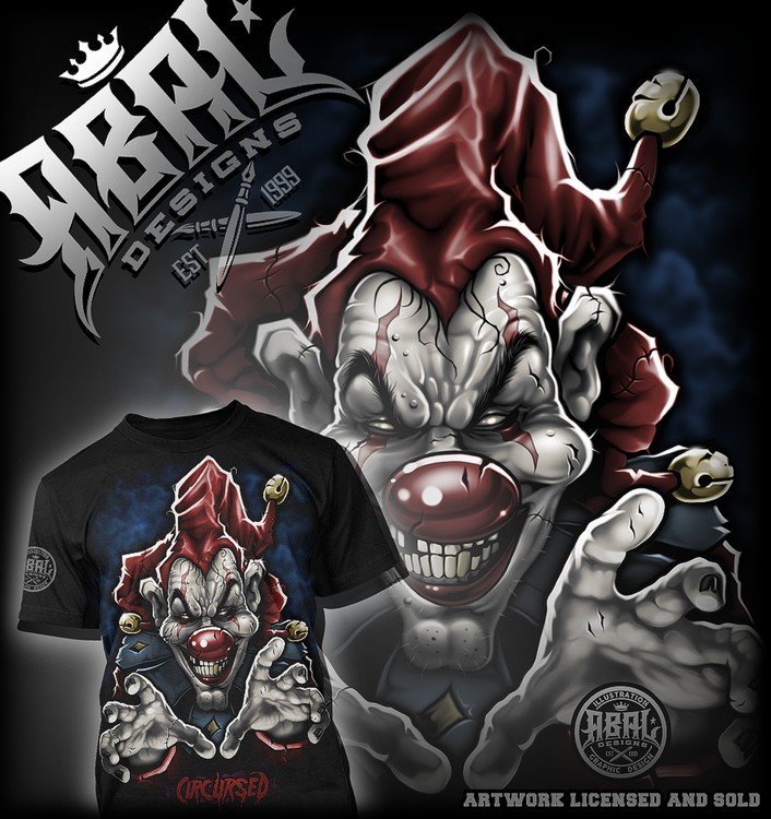 FANTASY SHIRT DESIGN (Artwork Licensed and Sold)