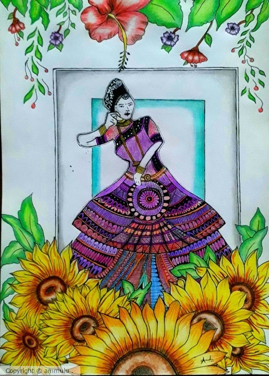 Traditional dance in my cuntry..