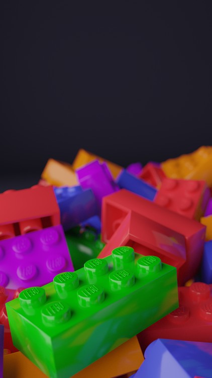 Lego Render Wallpaper