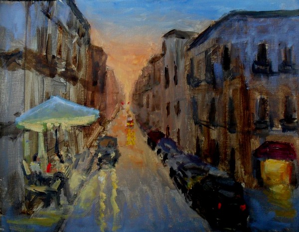Evening in Catania