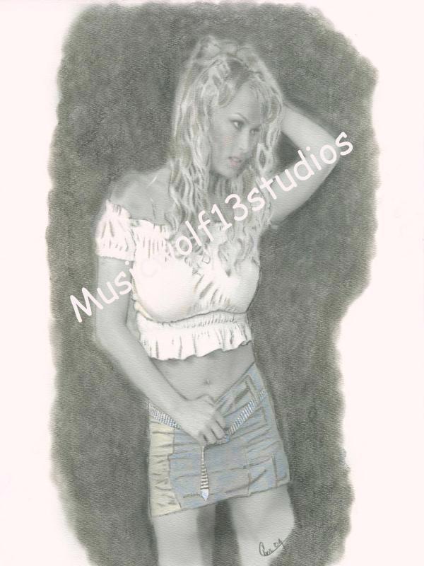Jenna Jameson Glamor Portrait