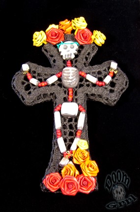 Dia de los Muertos Crucifix