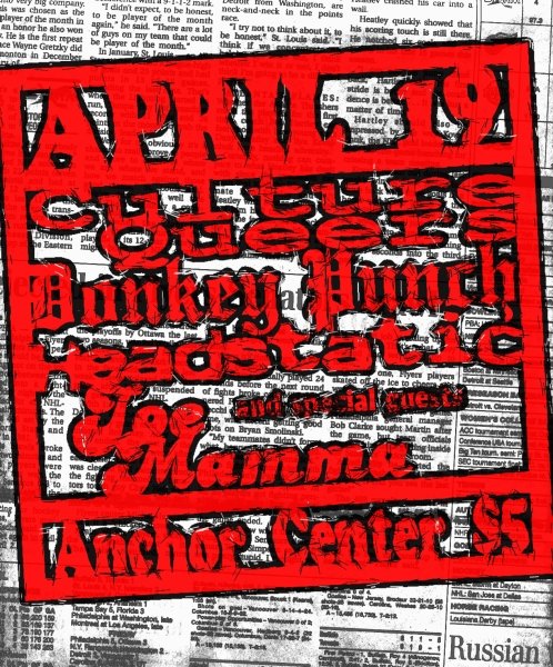 April 19th Concert Poster