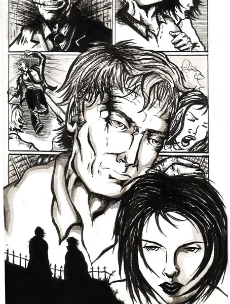 On The Run - Concept drawing