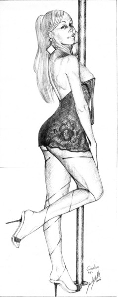 Black Dress Dancer