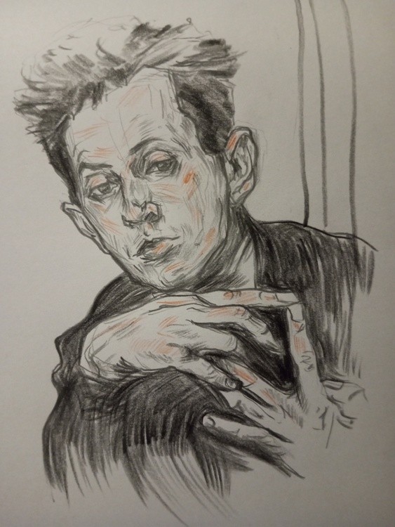Portrait of Egon Shiele