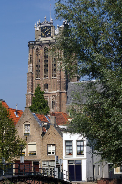 View on the large church