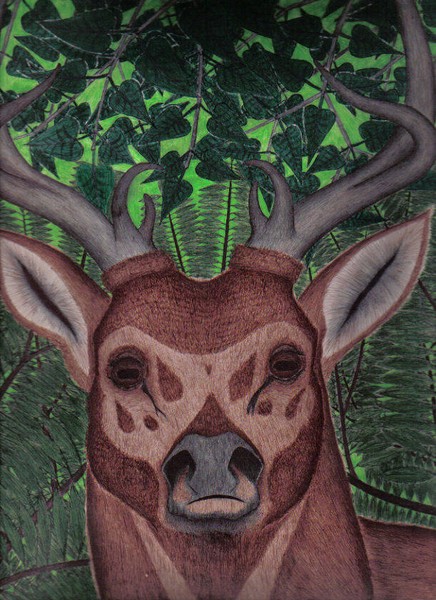 An European deer