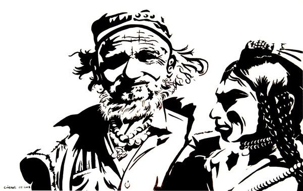 Old Man and Woman