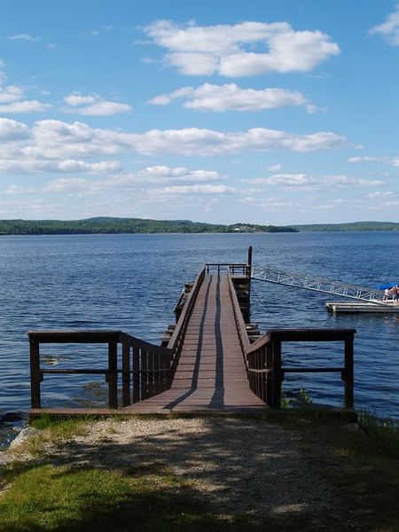 The dock