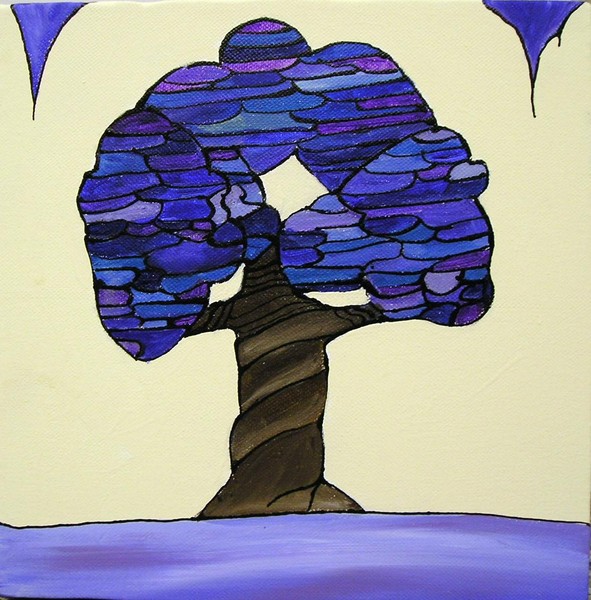 'Blue Bonsai'