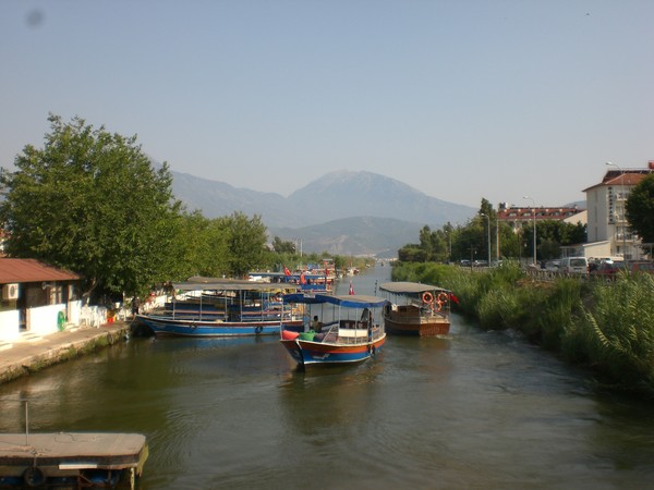 On the river in Turkey
