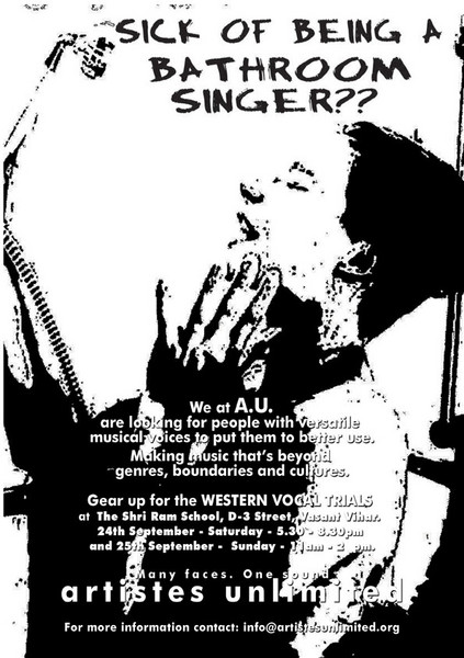 poster for Auditions
