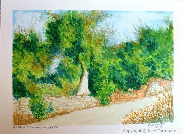 Estoi, a caminho da serra, 2