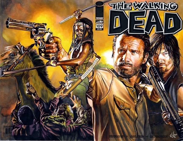Walking Dead commission cover 4