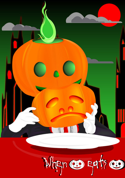 When pumpkin eats pumpkin