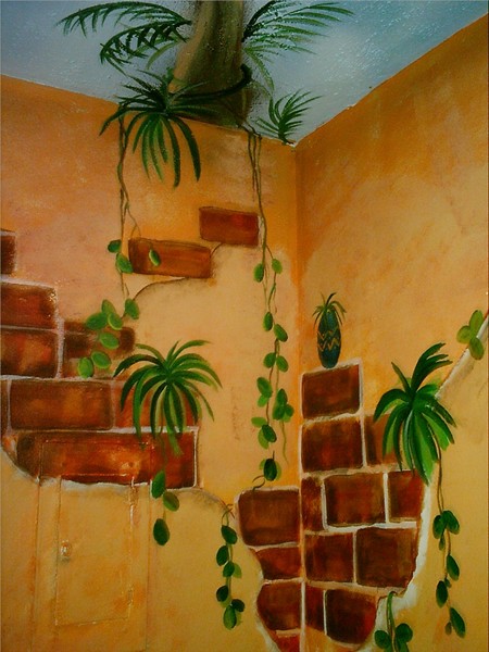 Cantina Kitchen Mural