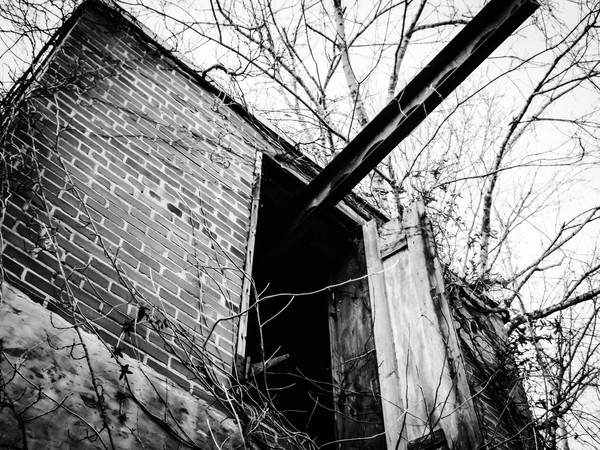 Ruins B&W