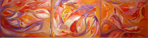 Triptico Abstrato I