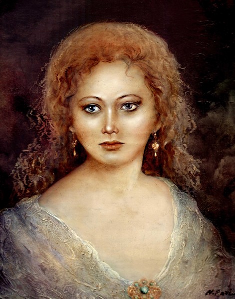 Portrait of maiden