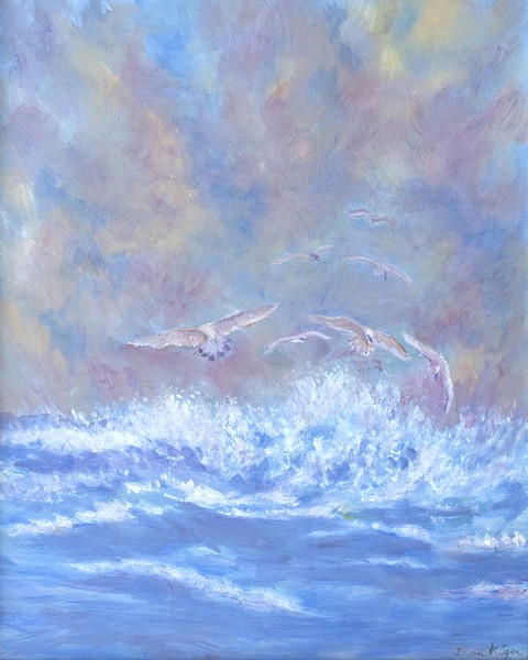 Seagulls at Play