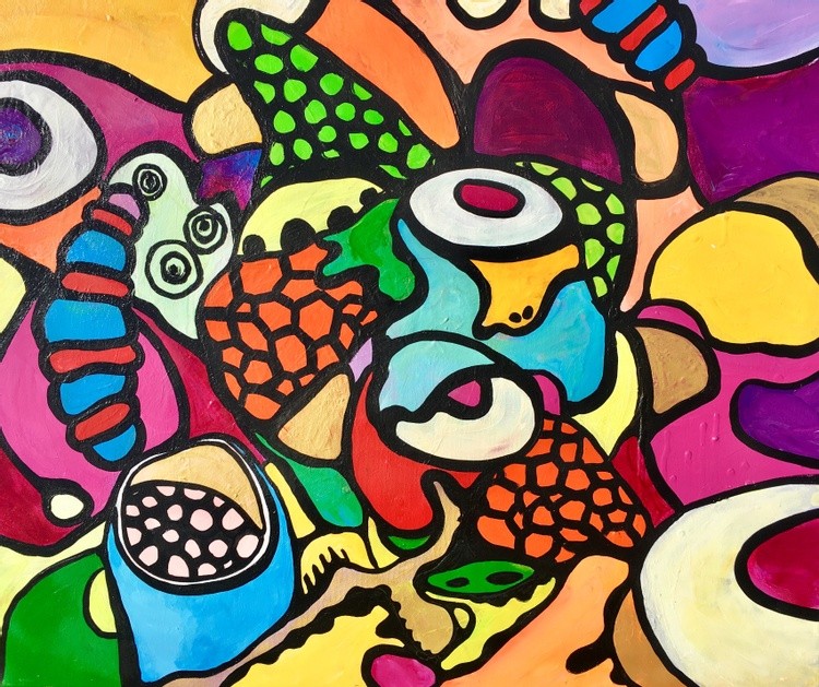 (sold)  Hurricane, 50*60*2cm, 2020