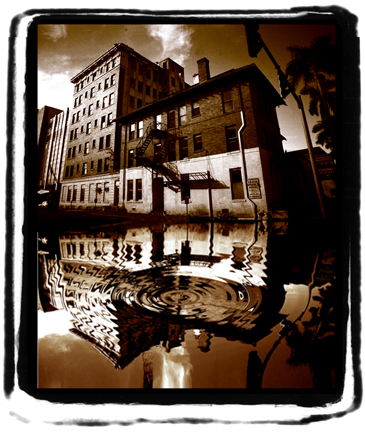 flood land*