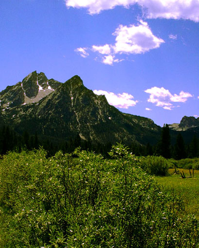 Mountains Near Lake Stanley