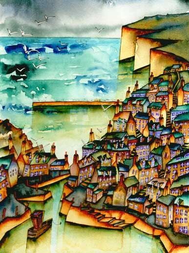 Staithes North Yorkshire, UK