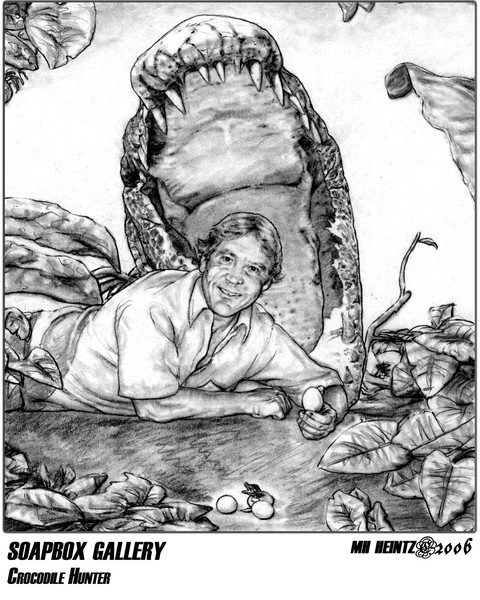 SOAPBOX GALLERY: CROCODILE HUNTER