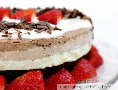 Triple Choc Cheesecake
