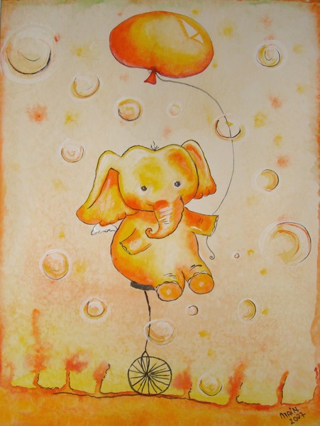 Red elephant