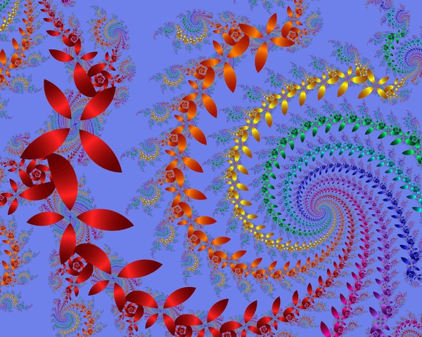 Petals in the wind