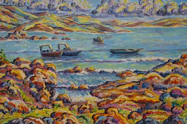 Boats in Calhetas