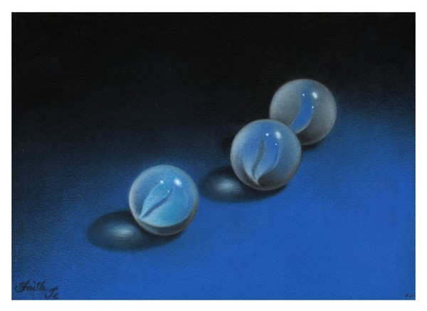 Blue Marbles