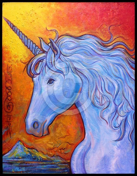 Title: 'A Portrait of The Unicorn'