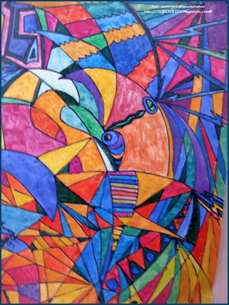 A3 size abstract art 2009