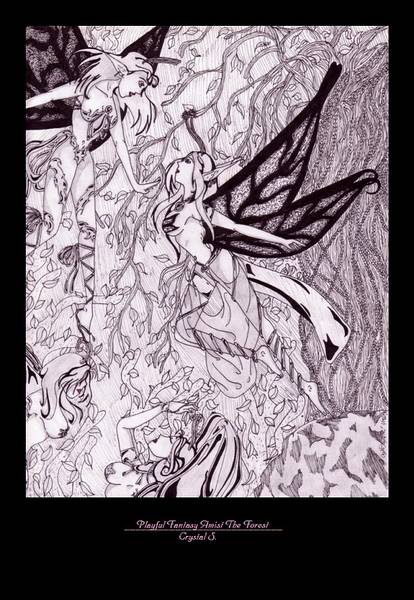 Playful Fantasy Amist the Forest