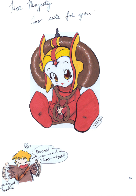 Queen Amidala, The True Star!
