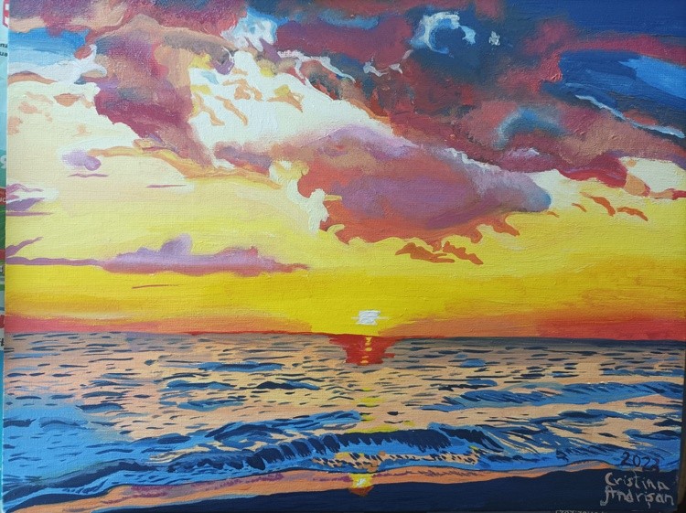Sunset in California